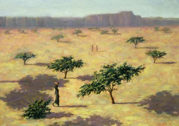 Sahelian Landscape, Mali, 1991